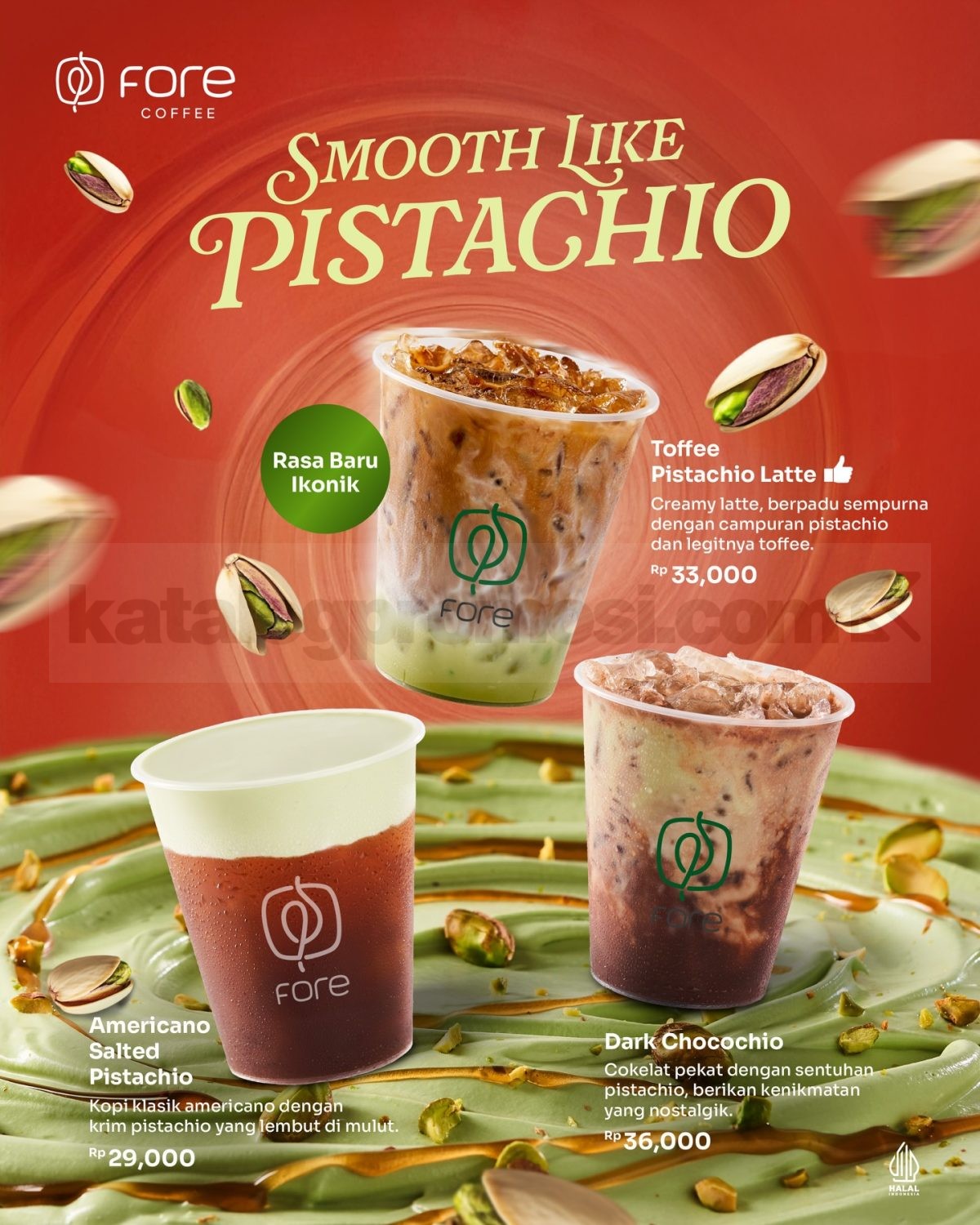 Promo Fore Coffee Buy 1 Get 1 Pistachio series Promo Fore Coffee Buy 1 Get 1 Pistachio series 2