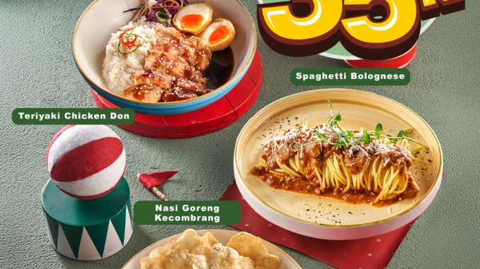 Promo Happy Day Satisfying Selection mulai Rp. 35.000 paket makanan dan minuman di Bintaro