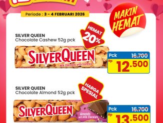 Promo Indomaret Cokelat SilverQueen paling murah mulai Rp. 12.500