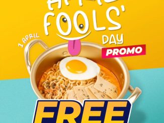 Promo K3Mart April Fools Free DIY Ramyeon gratis pengguna Mandiri 1 April 2026