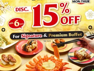 Promo Kappa Sushi Corporate Buffet Diskon 15% untuk Signature dan Premium Buffet