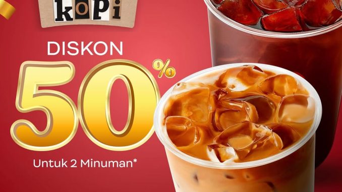Promo Kopi Kenangan myBCA Traktir Kopi Diskon 50% 1
