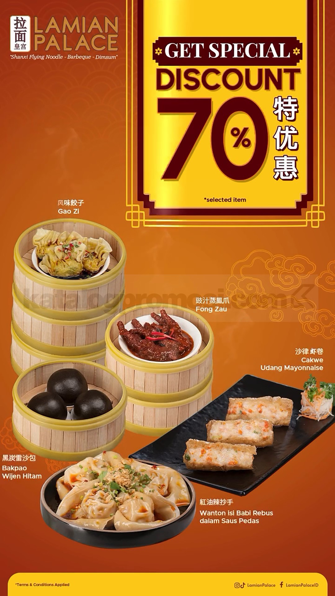 Promo LAMIAN PALACE Diskon 70% Dimsum Promo LAMIAN PALACE Diskon 70% Dimsum 1