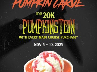 Promo Lawless Burgerbar Pumpkinstein Drink Rp. 20.000 dengan pembelian main course berlaku 5–10 November 2025