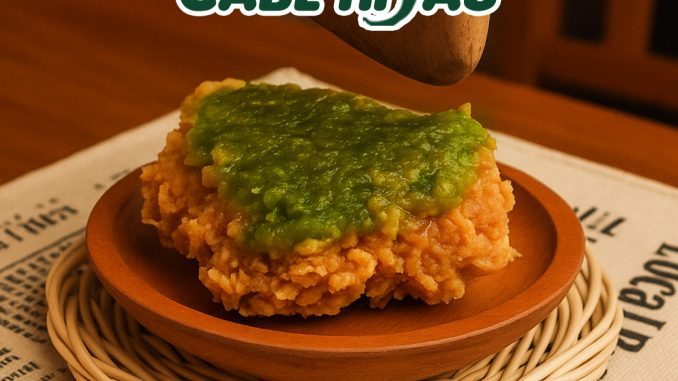 Promo Lazatto Ayam Geprek Cabe Hijau Mulai Rp11.000