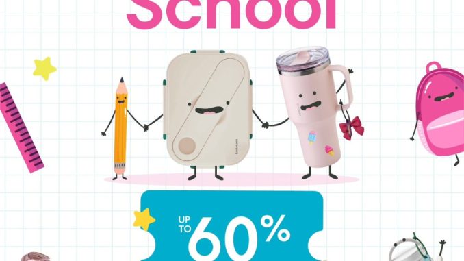 Promo LocknLock Back to School Bazaar di AEON Mall Sentul City Diskon hingga 60% 1