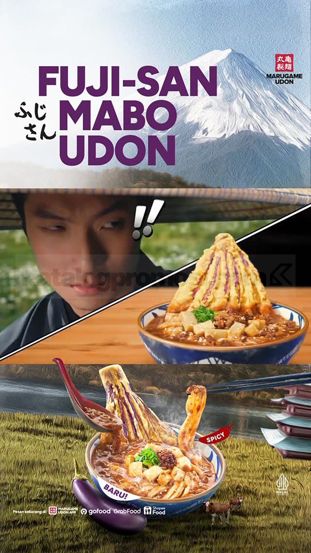Promo Marugame Udon NEW! Fuji-san Mabo Udon Promo Marugame Udon NEW! Fuji-san Mabo Udon 1