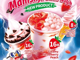Promo MIXUE Strawberry Twist mulai Rp. 8.000 menu stroberi produk baru