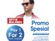 Promo Optik Melawai BRI Pay 1 for 2 Frame & Sunglasses, berlaku 11–29 Desember 2025, bayar pakai BRI.