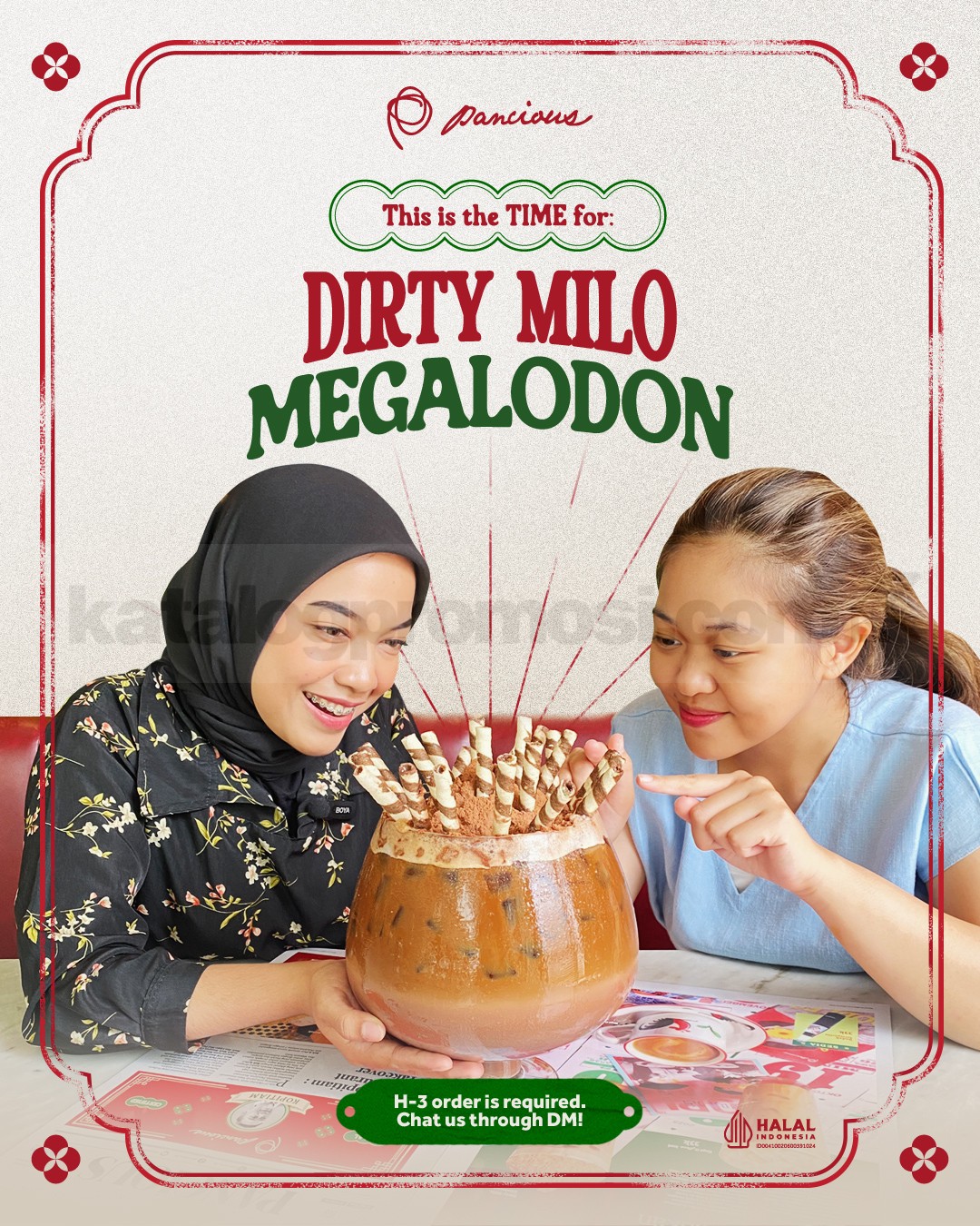 Promo PANCIOUS Dirty Milo Megalodon Promo PANCIOUS Dirty Milo Megalodon 1
