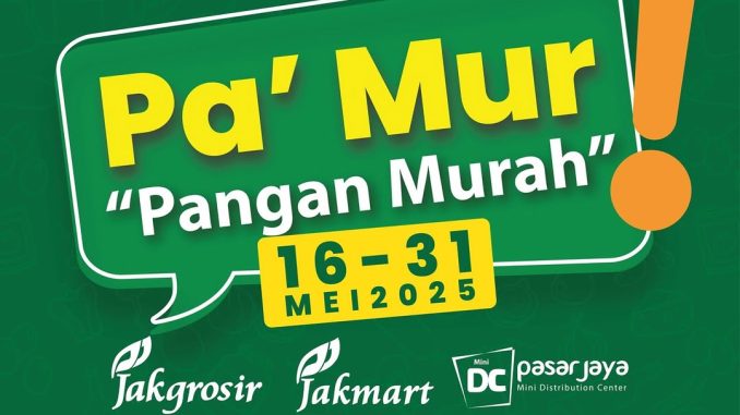 Promo Pasar Jaya Pa’Mur 16–31 Mei 2025 1