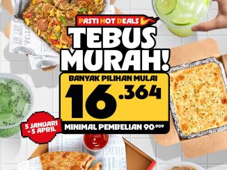 Promo PHD Tebus Murah Banyak Pilihan mulai Rp. 16.364 untuk takeaway offline