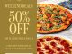 Promo Pizza Marzano Weekend Deals diskon 50% pizza dan pasta berlaku 20–21 September 2025