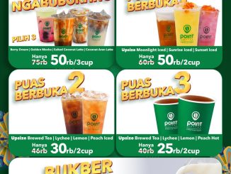 Promo Point Coffee Ramadan Penuh Berkah 16 – 28 Februari 2026 paket Geng Ngabuburhits dan Puas Berbuka mulai Rp. 25.000 per cup