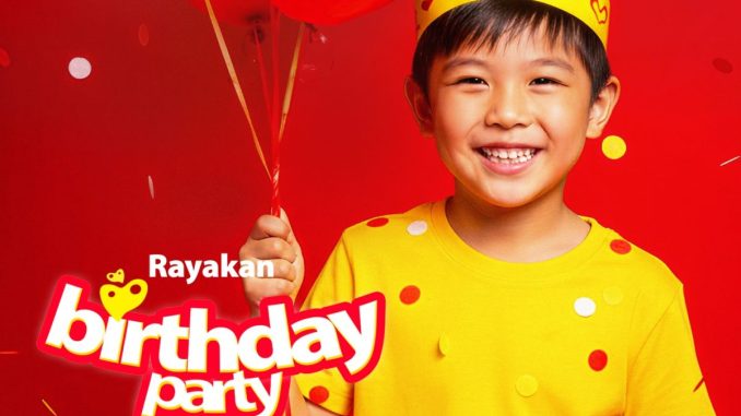 Promo Richeese Factory Birthday Party mulai Rp. 42.727 paket Teman Birthday lengkap dengan chicken dan merch
