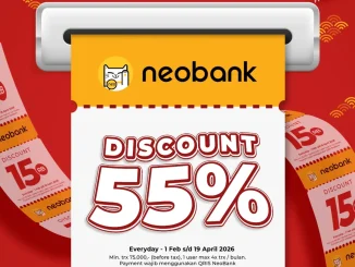 Promo Shigeru Jajanan Favorit Diskon 55% Pakai QRIS NeoBank potongan Rp. 15.000