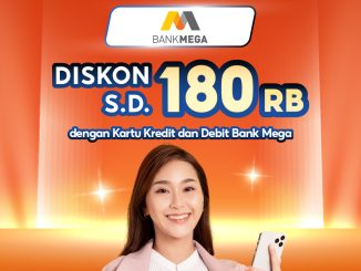 Promo Shopee Bank Mega 5.5 Elektronik diskon Rp. 180.000 pembayaran Bank Mega