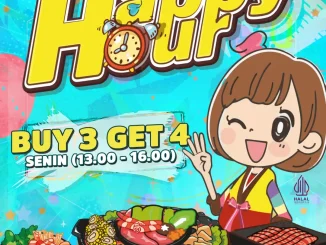 Promo Sogogi Happy Hour ber-4 bayar 3 makan puas di Sogogi Medan