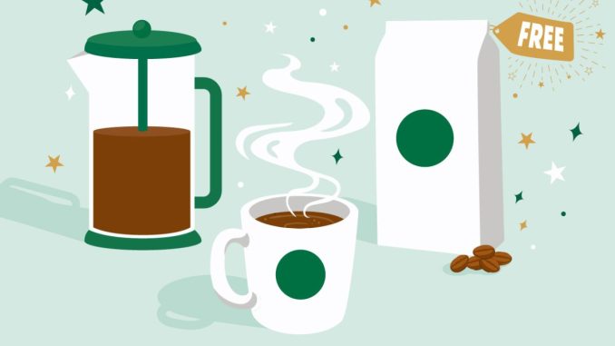 Promo STARBUCKS Brew Me At Home GRATIS Whole Bean 1