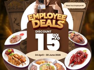 Promo The Duck King Employee Deals diskon 15% untuk karyawan khusus dine-in