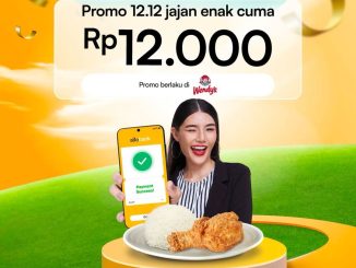 Promo Wendy’s Dealsember 12.12 Jajan Enak cuma Rp.12.000 paket Ayam dan Nasi
