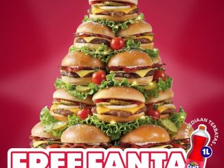 Promo Wendy’s Holiday Feast Gratis Fanta 1L dengan pembelian minimal Rp. 150.000