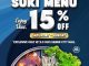 Promo X.O Suki Grand City Mall Weekend Deal Diskon 15% untuk semua menu suki dine-in Surabaya