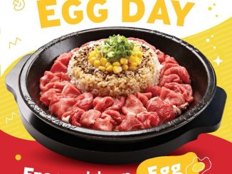 Promo Pepper Lunch World Egg Day Free Add-on Egg