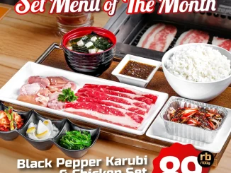 Promo Yakiniku Like Set Menu of The Month cuma Rp 89rb/100gr