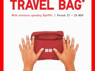Promo UNIQLO Get FREE Foldable Travel Bag* 4
