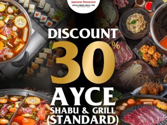Promo Washoku SATO All You Can Eat Diskon 30%