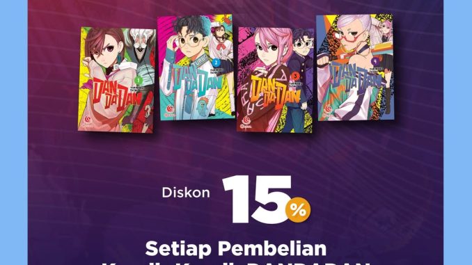 Komik DANDADAN Special Offer di Gramedia.com Diskon 15%