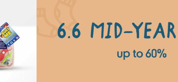 Mothercare 6.6 MID-YEAR SALE Diskon hingga 60%