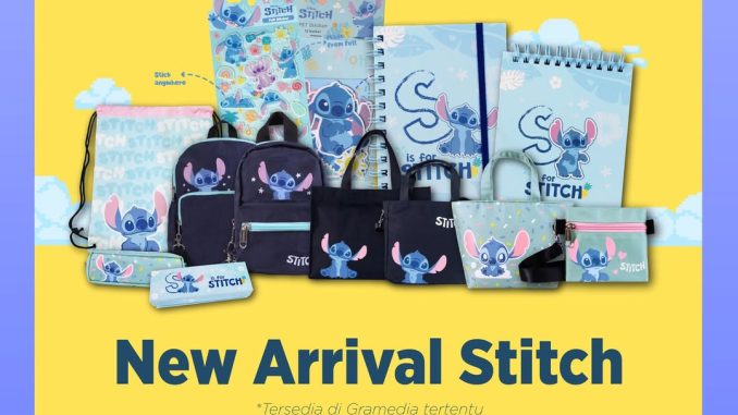 New Arrival Stitch kini Tersedia di Gramedia