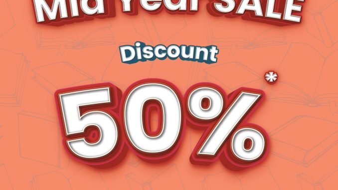 Periplus Mid Year Sale Diskon hingga 50%