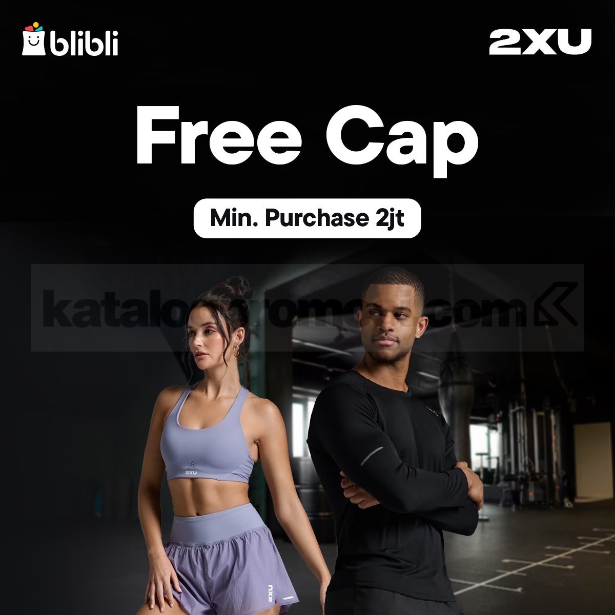 Promo 2XU di Blibli FREE CAP!