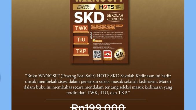 Promo Buku WANGSIT di Gramedia Diskon 20%