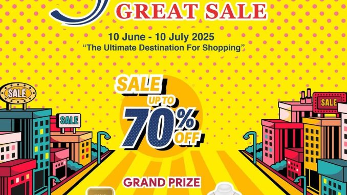 Promo Central Park Mall Festival Jakarta Great Sale - dapatkan GRAND PRIZE!