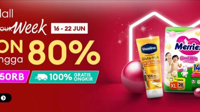 Promo LazMall Happy Week Diskon hingga 80%