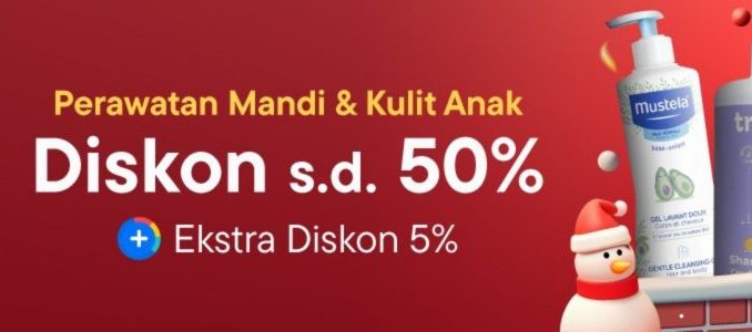 Promo Moms Day Blibli Diskon 50% + Ekstra Potongan 5%