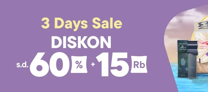 Promo SAFF & Co. di Blibli 3 DAYS SALE Diskon hingga 60%