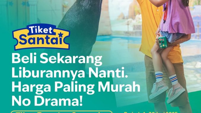 Promo Samudra Ancol Tiket Santai Mulai dari 55K