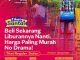 Promo Tiket Santai Dufan - Beli Sekarang Liburan Nanti Harga Mulai 110K