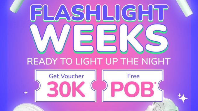 Promo WITHMUU Flashlight Weeks Voucher 30K + FREE POB