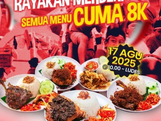 Promo Bebek Carok Merdeka Semua Menu cuma Rp 8K