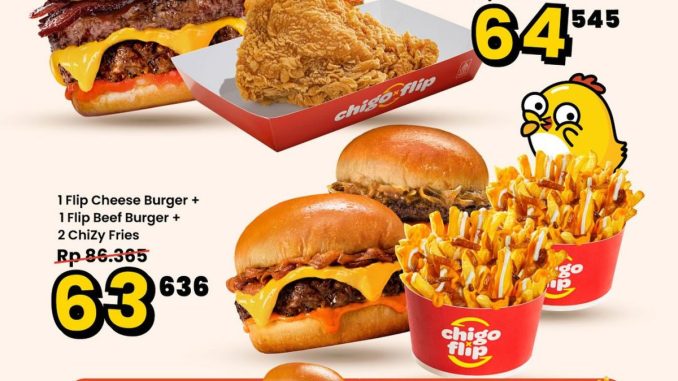 Promo Chigo x Flip Pick Your Flip Mulai Rp45.000