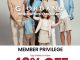 Promo Giordano Member Privilege Buy 3 Or more Get Disc 40% Off*