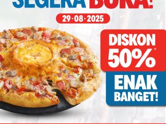 Promo Opening Domino’s Pizza Mustika Jaya, Bekasi - Dapatkan Diskon 50%*