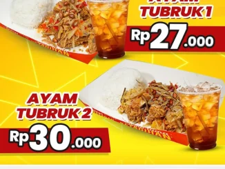 Promo Fritto Chicken Paket Ayam Tubruk mulai Rp 27.000