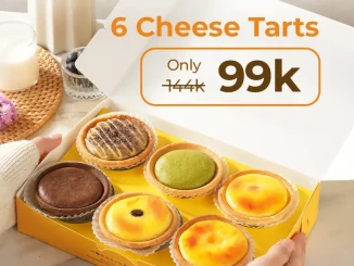 Promo Hokkaido Baby Harga Spesial 6 Cheese Tart cuma 99K